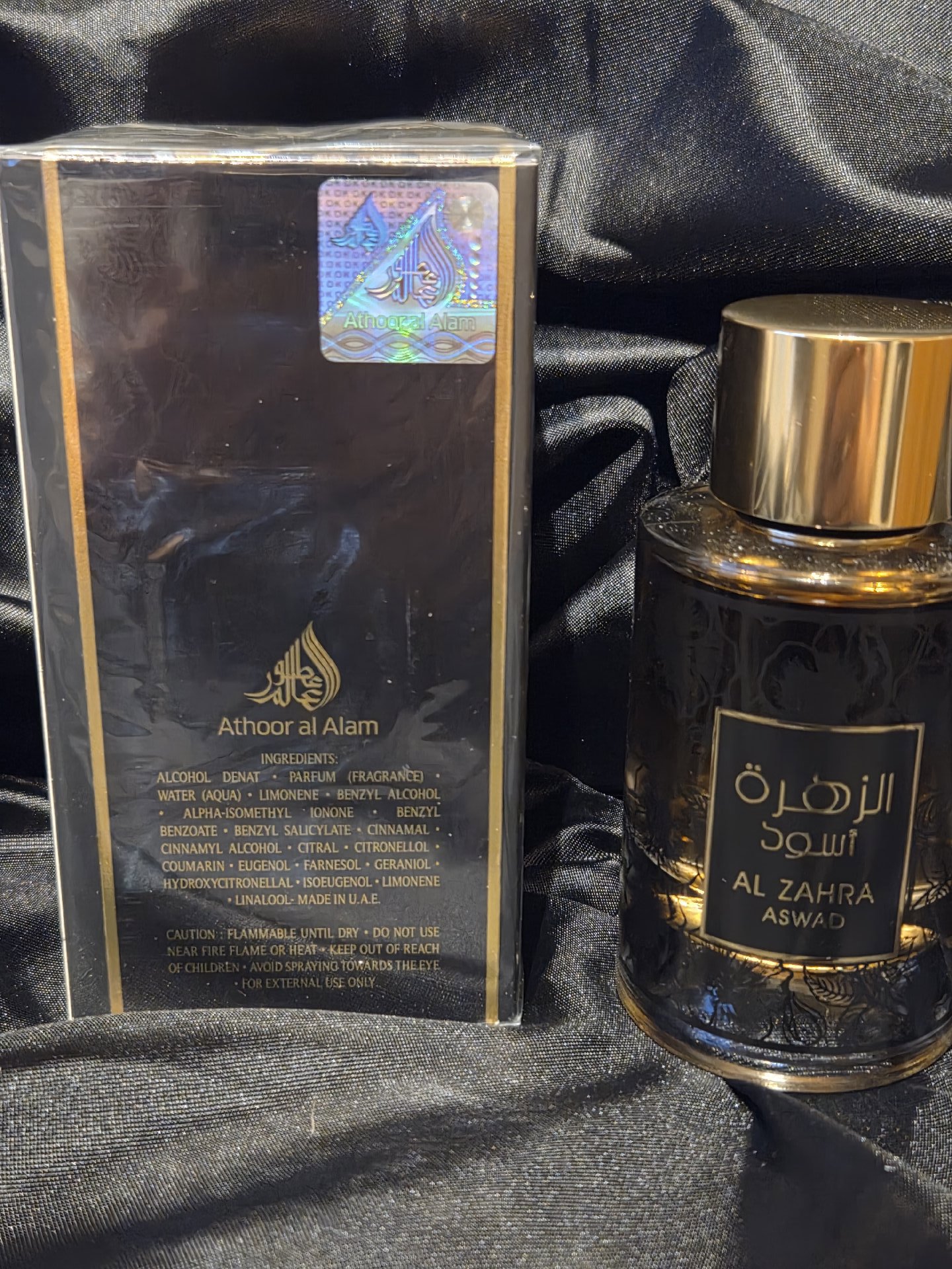 Al Zahra Aswad Eau De Parfum 100ml, Fragrance World, 100ml, Excellent condition — preloved on SilentSale®