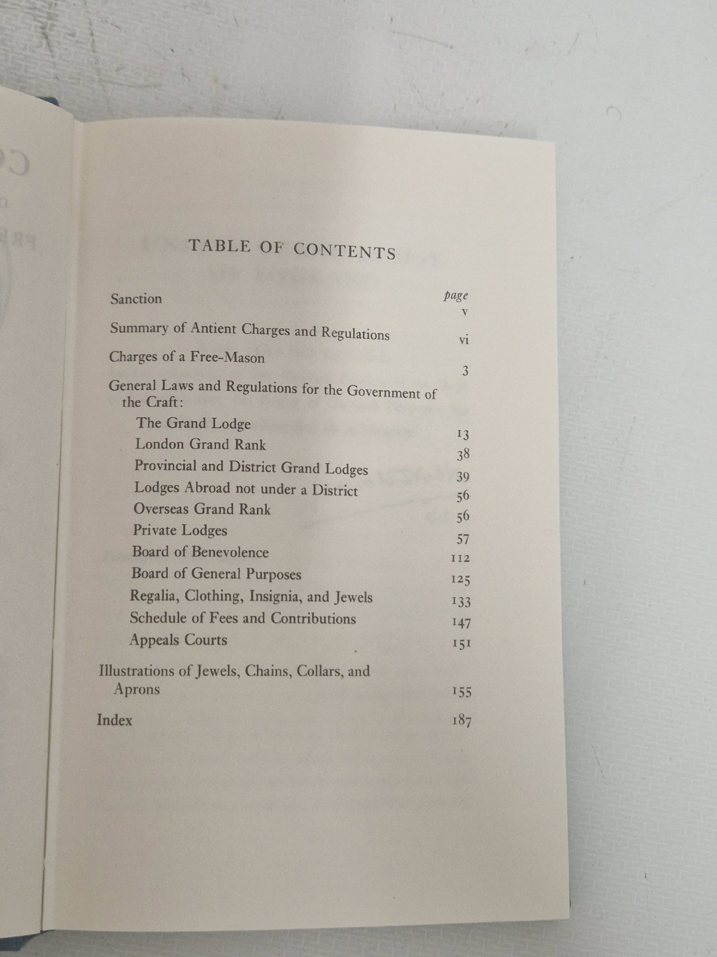 Hardcover book titled 'Constitutions' published by the United Grand Lodge of England, 1970, Lodge, One Size, Excellent condition — preloved on SilentSale®