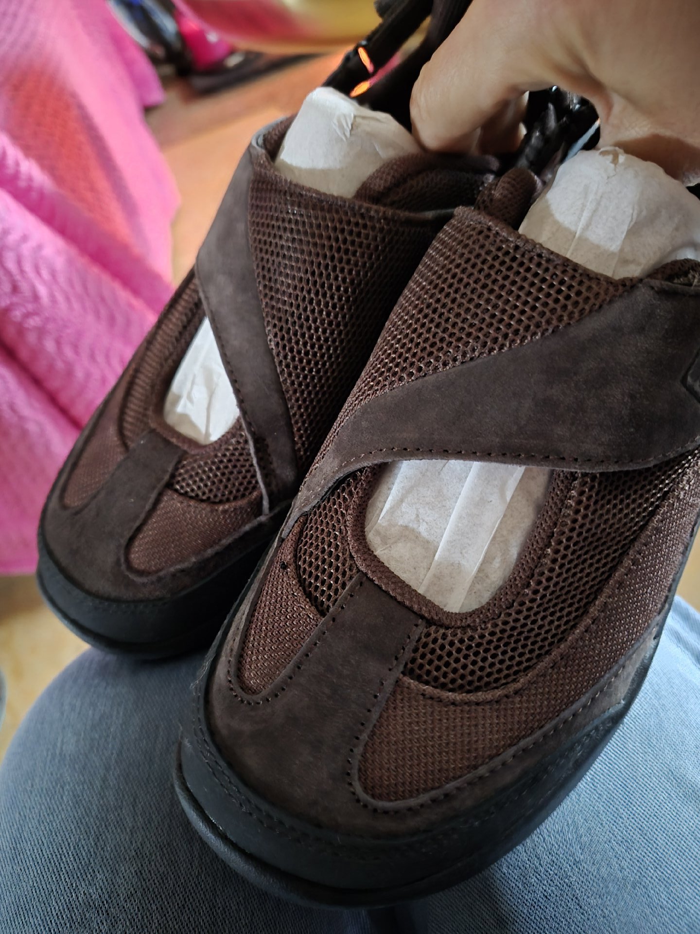 Fila Brown Mesh and Suede Trainers – UK 5, Fila, 5, New condition — preloved on SilentSale®