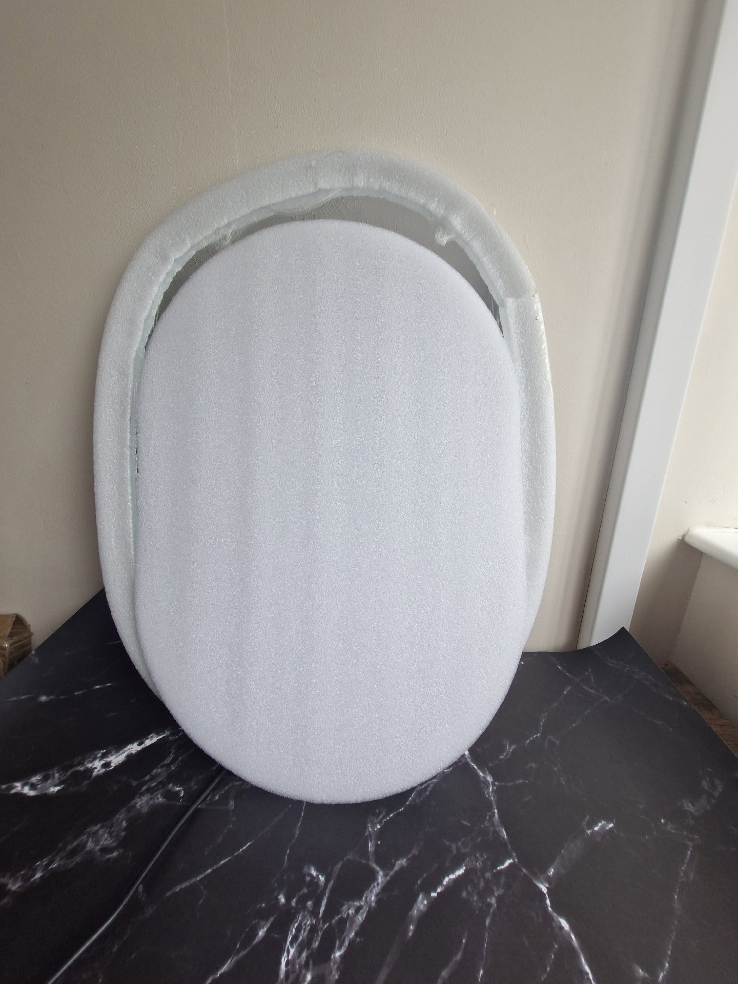 Oval Wall Mirror with LED Light Strip, srtvietae, One Size, New condition — preloved on SilentSale®