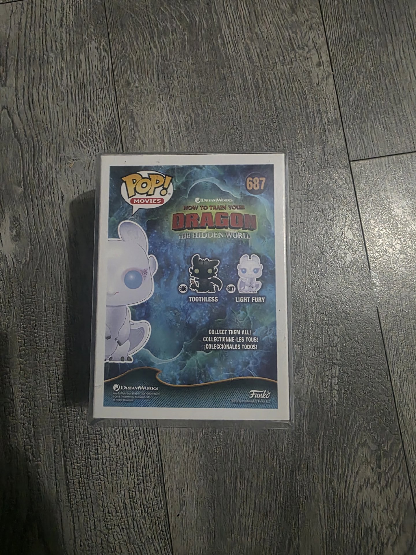 Funko Pop Movies Light Fury Vinyl Figure 687, Funko, Medium, New condition — preloved on SilentSale®