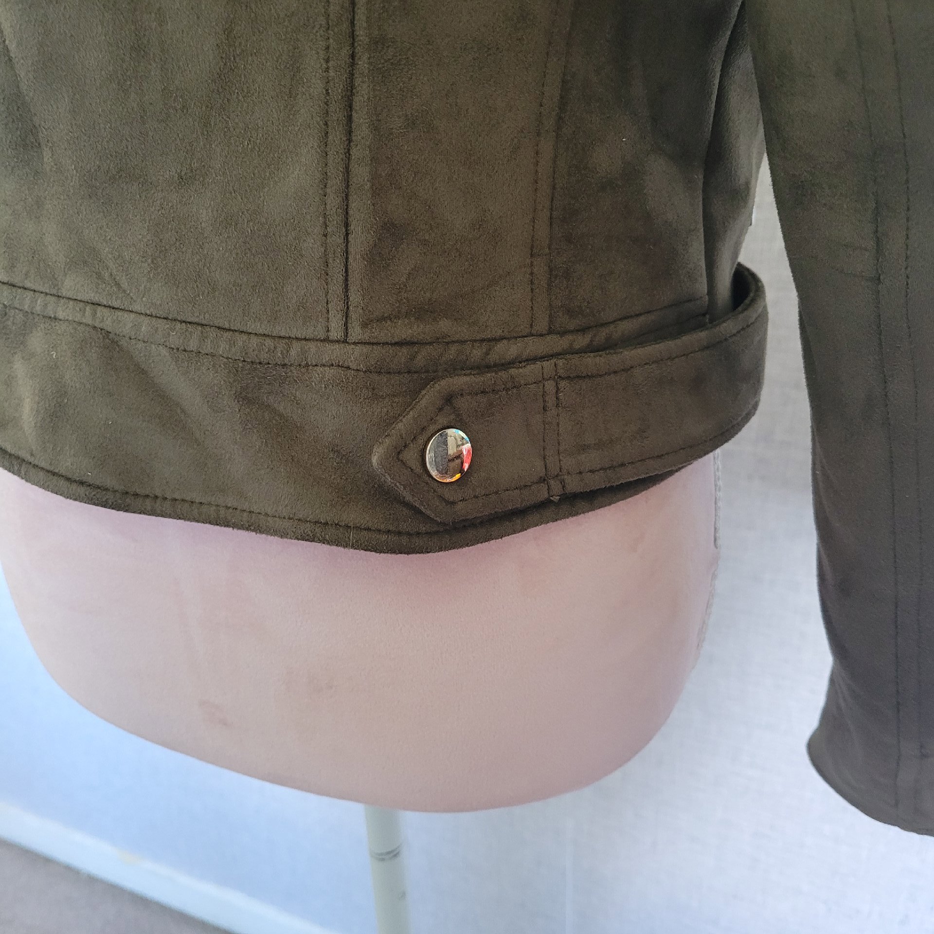 River Island Brown Suede Biker Jacket – Size 12, River Island, 12, Excellent condition — preloved on SilentSale®