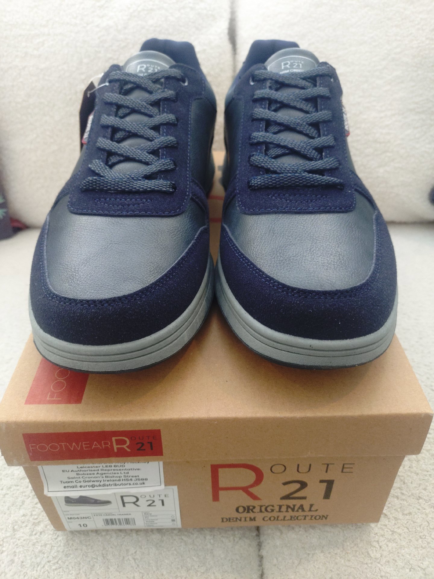 Route 21 Navy Blue Casual Trainers – UK 10, Route 21, 10, New condition — preloved on SilentSale®