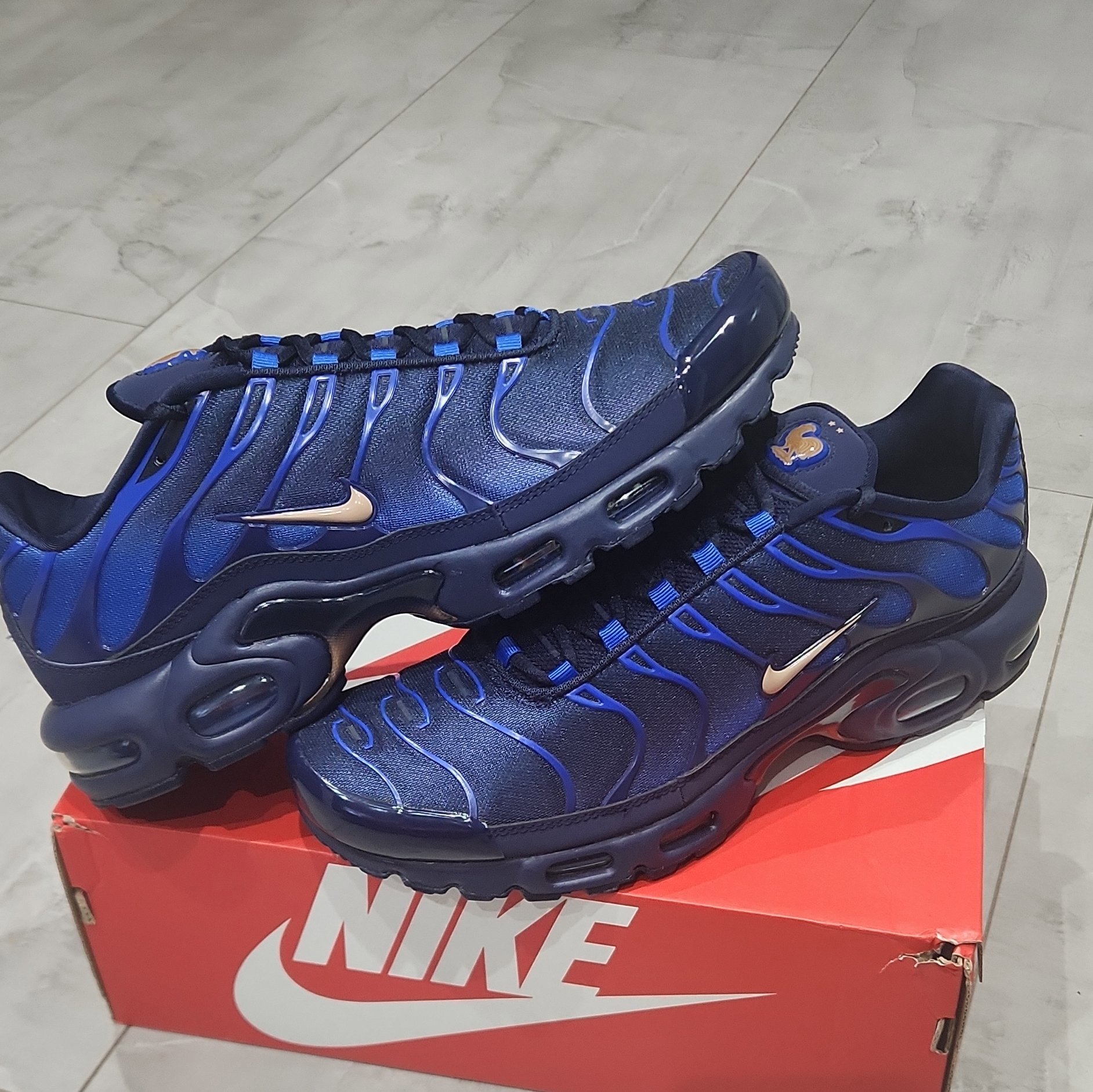 Nike Air Max Plus OG Blackened Blue Trainers – UK 10, Nike, 10, New condition — preloved on SilentSale®