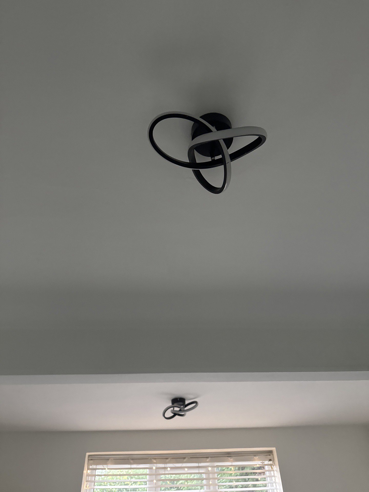 Modern Black and Silver LED 30W Ceiling  Light Fixture, Unbranded, One Size, Excellent condition — preloved on SilentSale®