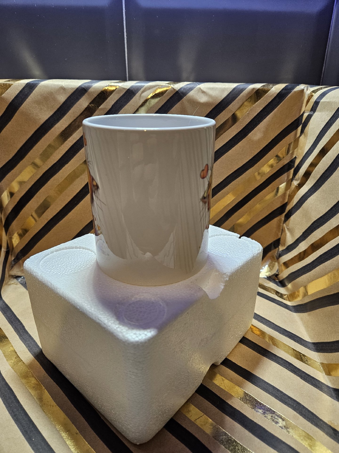 Cute Cat Design Ceramic Mug, Unbranded, One Size, New condition — preloved on SilentSale®