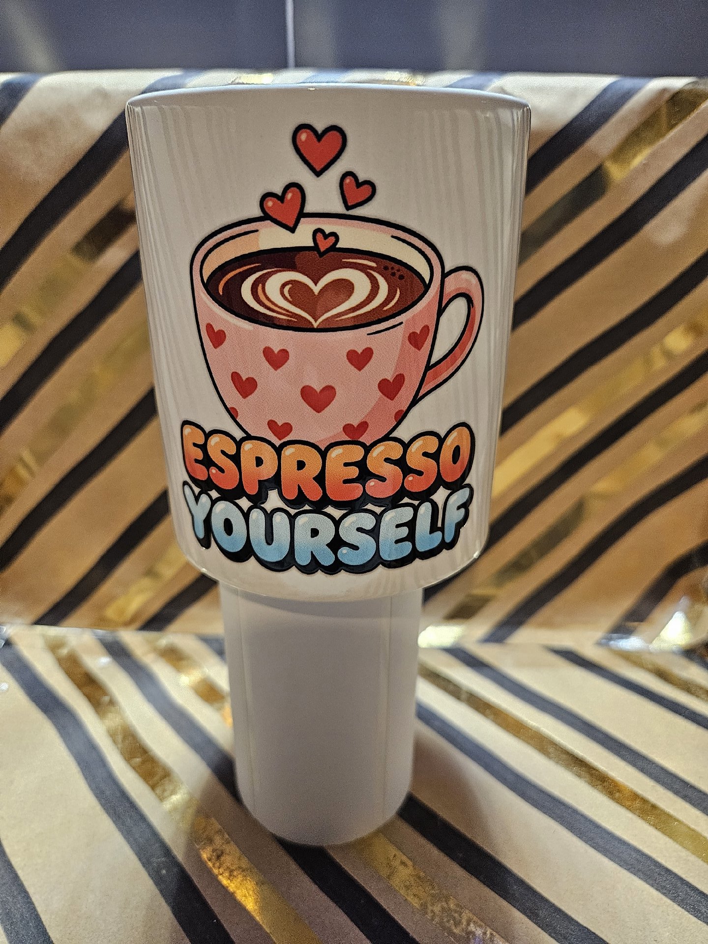 Espresso Yourself Ceramic Coffee Mug, Unbranded, One Size, New condition — preloved on SilentSale®