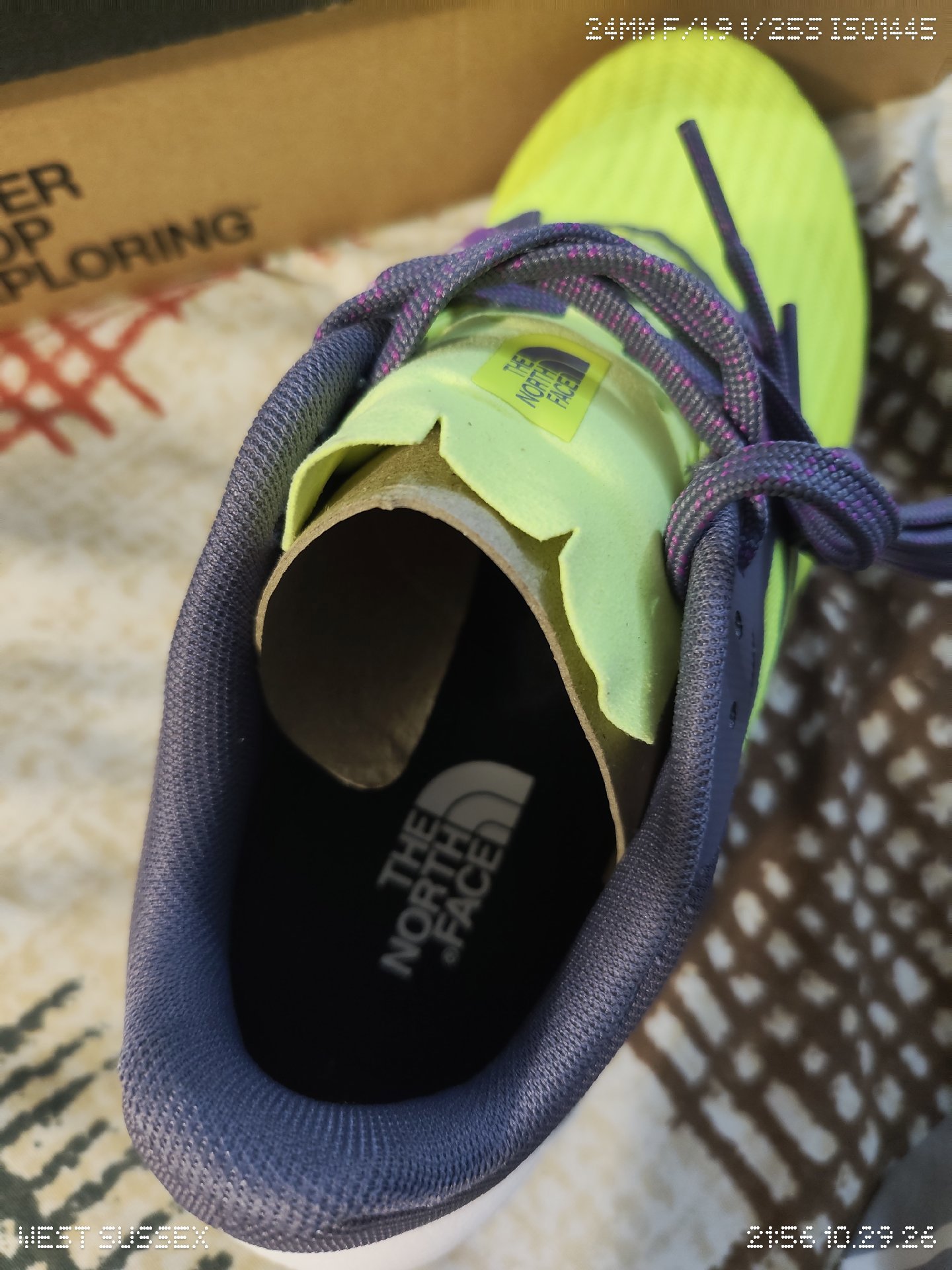 The North Face Yellow and Purple Trainers, The North Face, 4.5, Excellent condition — preloved on SilentSale®