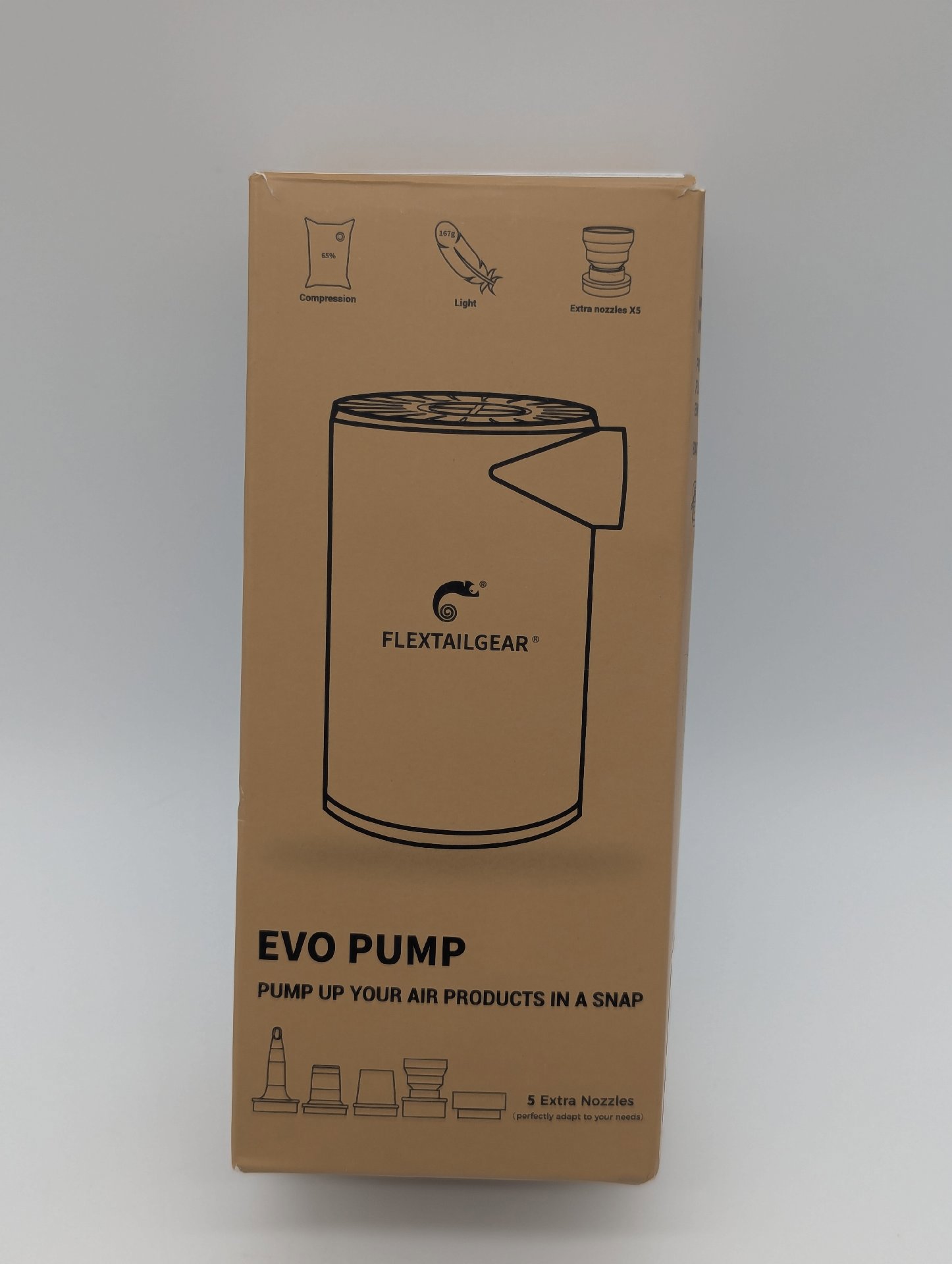 Flextailgear Evo Pump with 5 Extra Nozzles, Flextailgear, One Size, New condition — preloved on SilentSale®