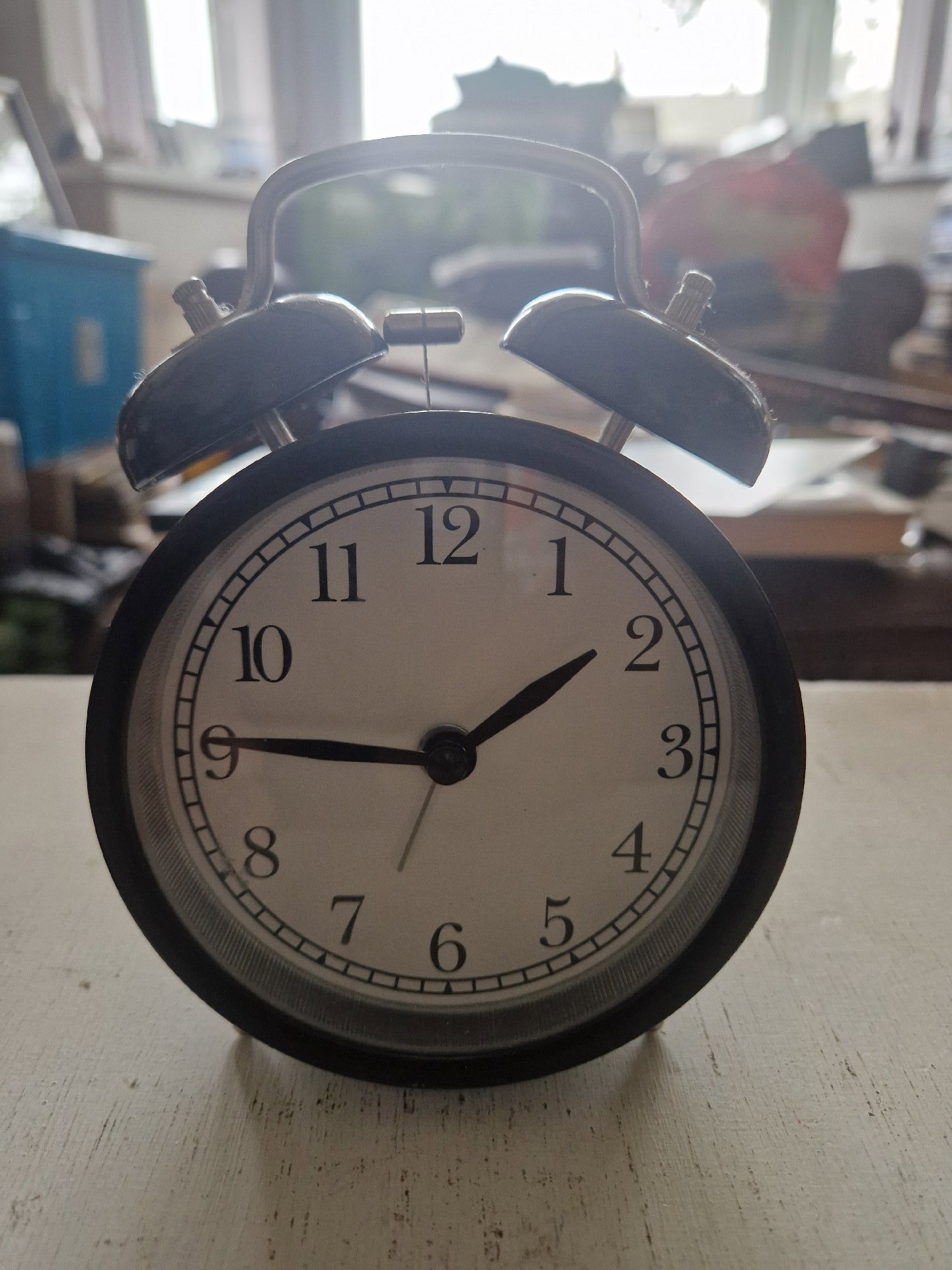 Vintage Black Twin Bell Alarm Clock, Other, Small, Excellent condition — preloved on SilentSale®