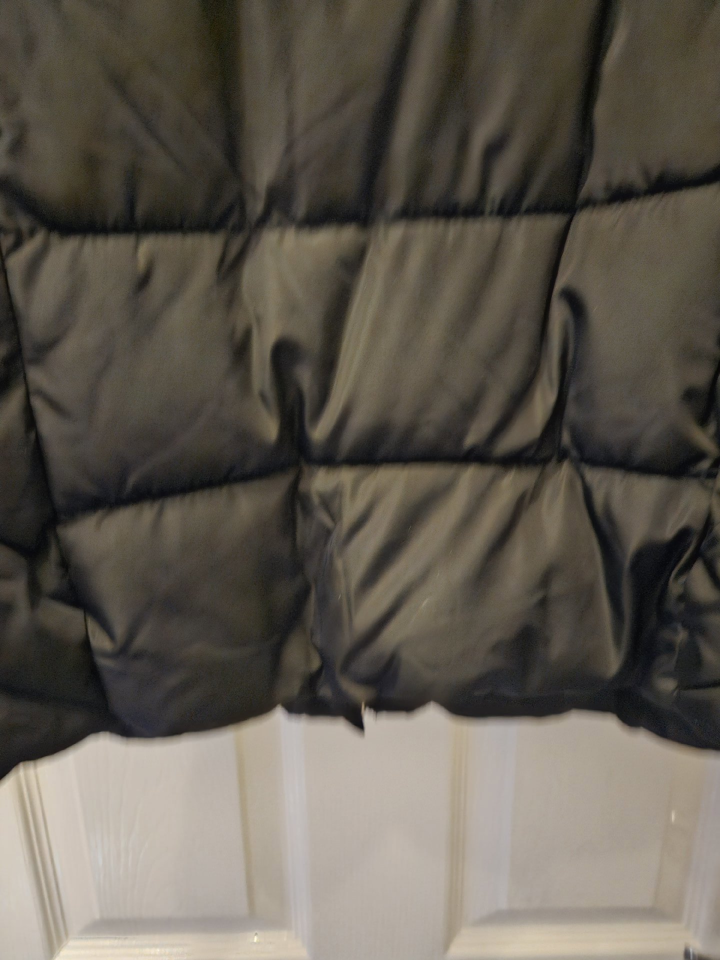 Peacocks Black Padded Coat with Faux Fur Collar – Size 14, Peacocks, 14, New condition — preloved on SilentSale®