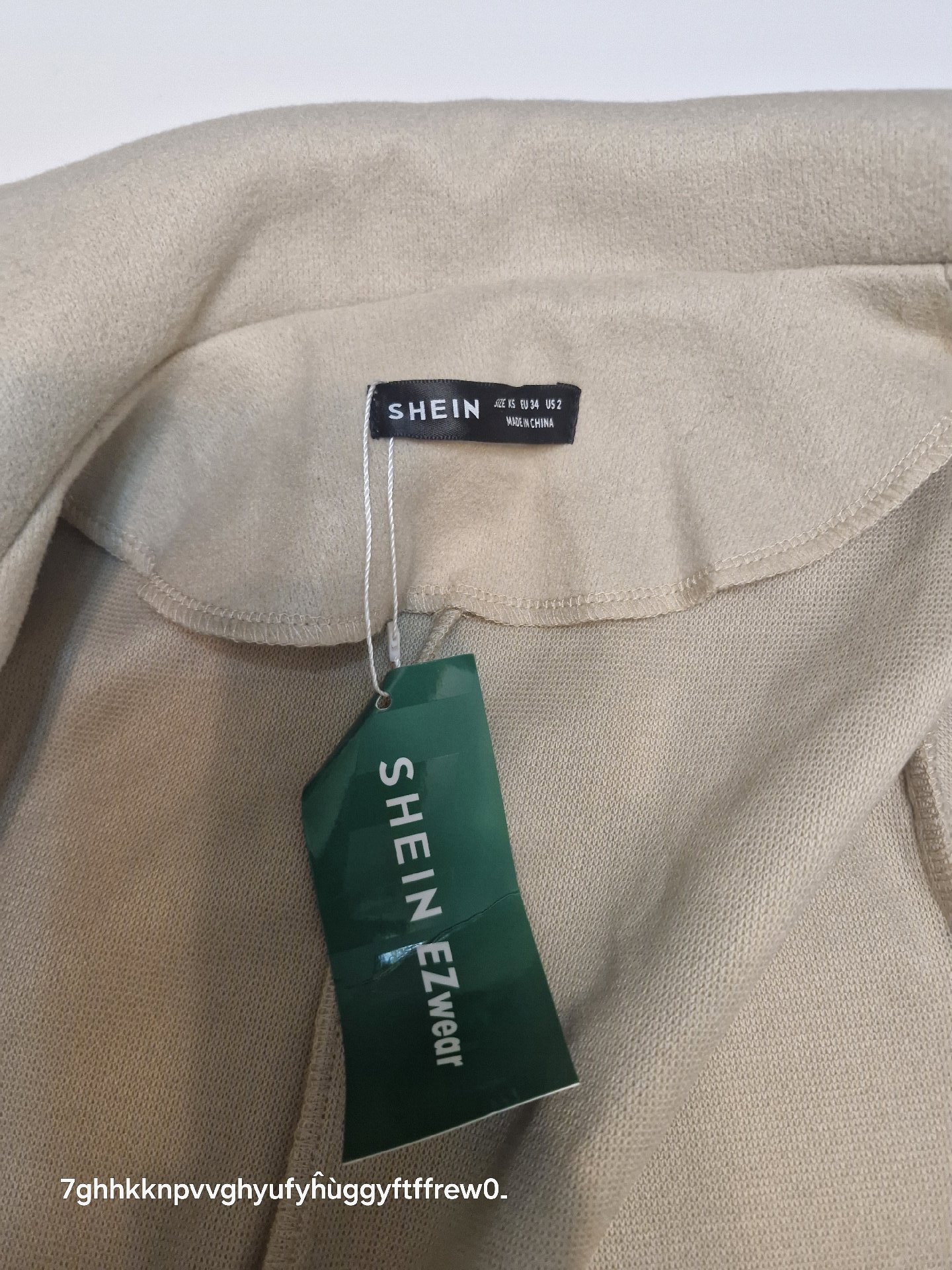Shein Beige Long Coat Size UK 6 EU 34 US 2, Shein, 6, New condition — preloved on SilentSale®