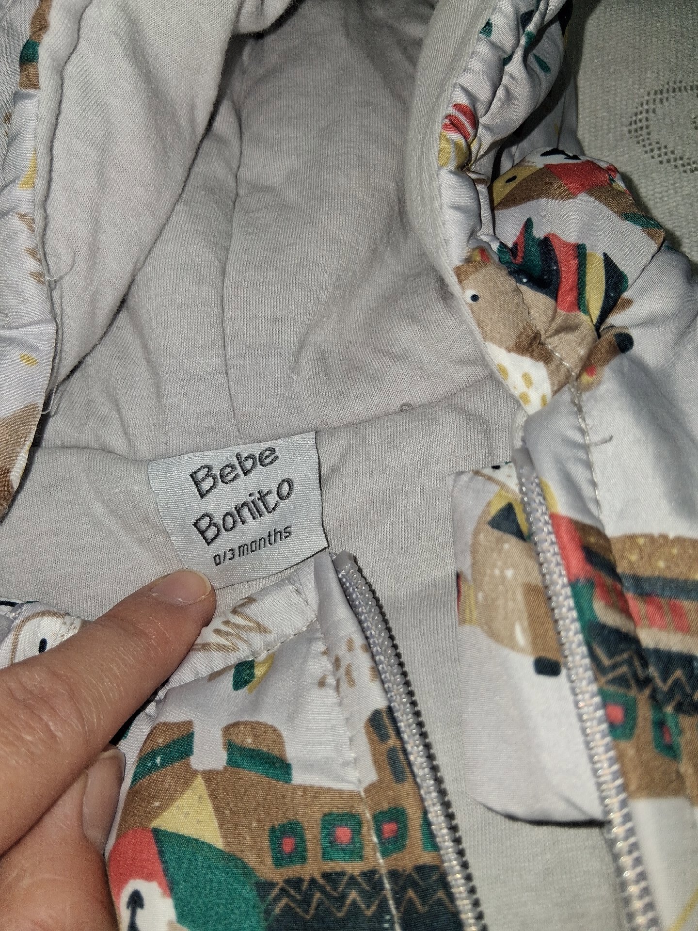 Bebe Bonito Baby Snowsuit 0-3 Months, Bebe Bonito, 0-3 months, Excellent condition — preloved on SilentSale®