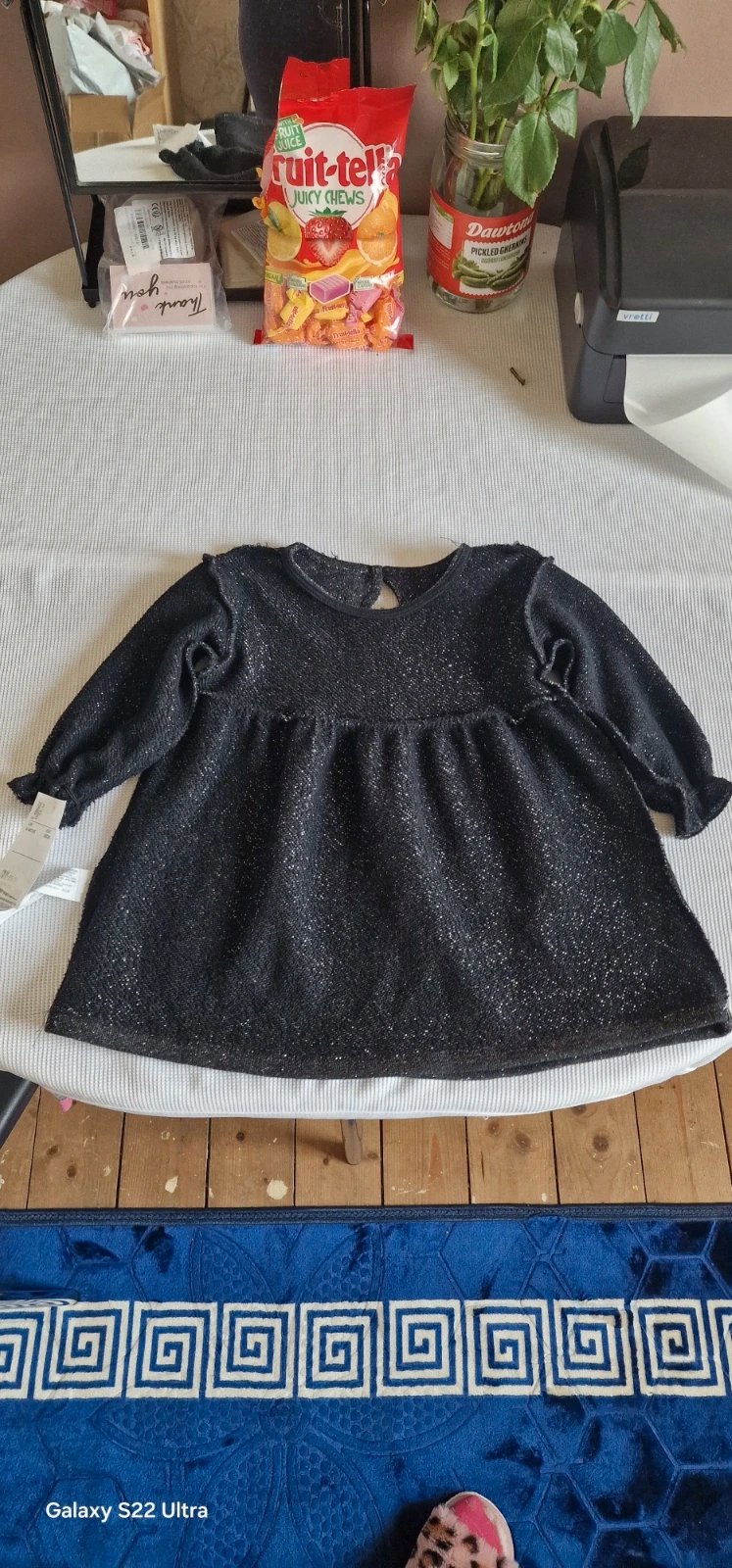 Girls dress, Zara, 9-12 months / 74 cm, New condition — preloved on SilentSale®