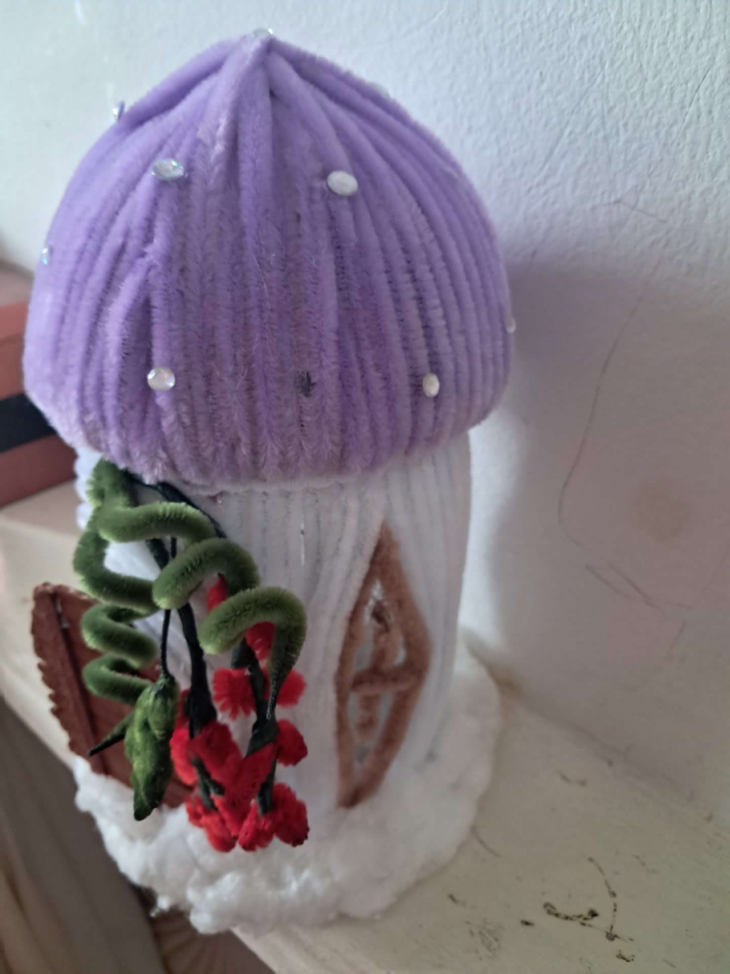 Purple Mushroom Fairy Light Decoration, Unbranded, Medium, Like New condition — preloved on SilentSale®